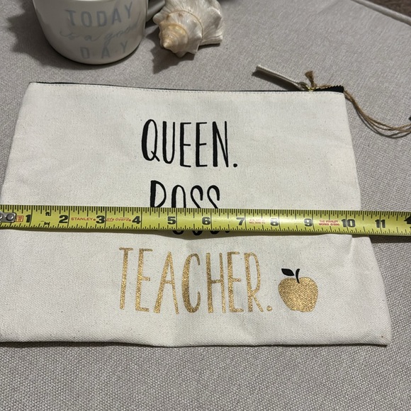 NWT Free With $25 Purchase-Canvas Zip Top Carry All bag - Picture 11 of 13